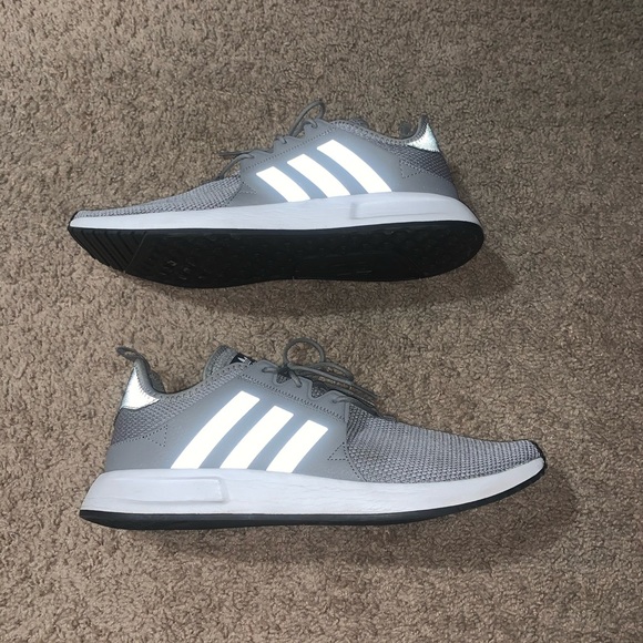 grey adidas shoes mens